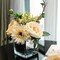 6 Pieces 4" Glass Block Vase CENTERPIECES WEDDING DECORATIONS